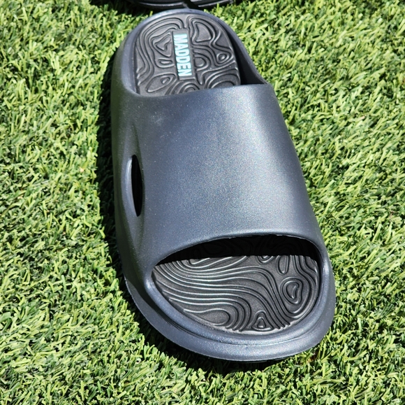 Madden Men's Charged Black Slide Sandal Size 12 - Picture 14 of 16